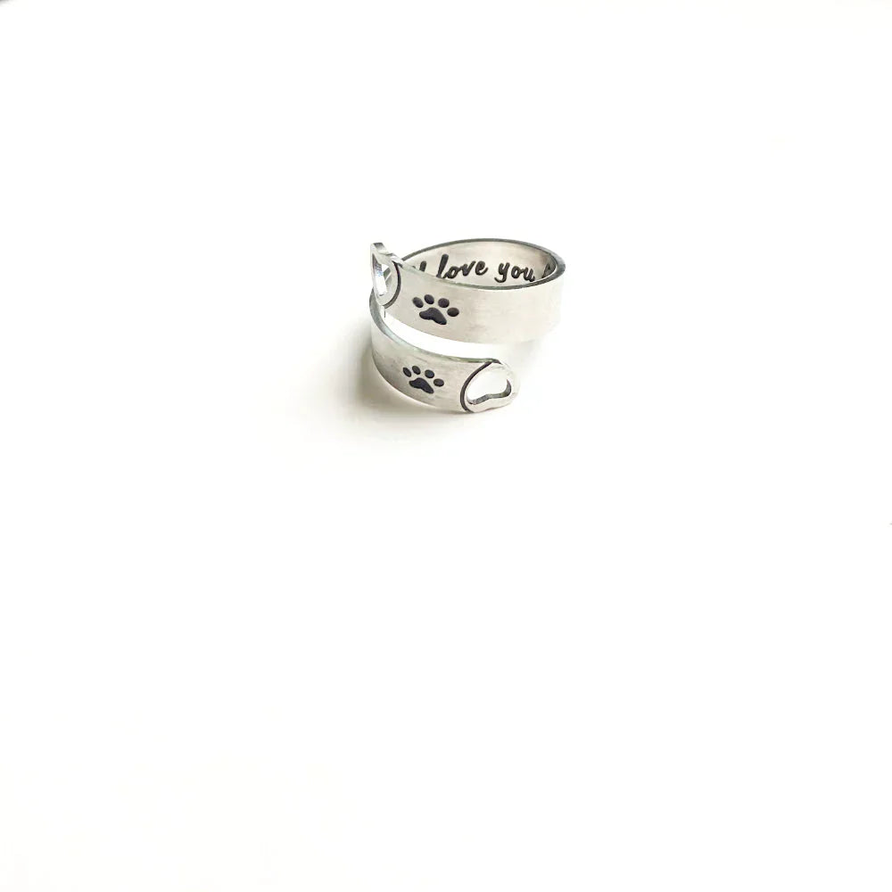 Byrne™ | Adjustable Paw & Heart Ring
