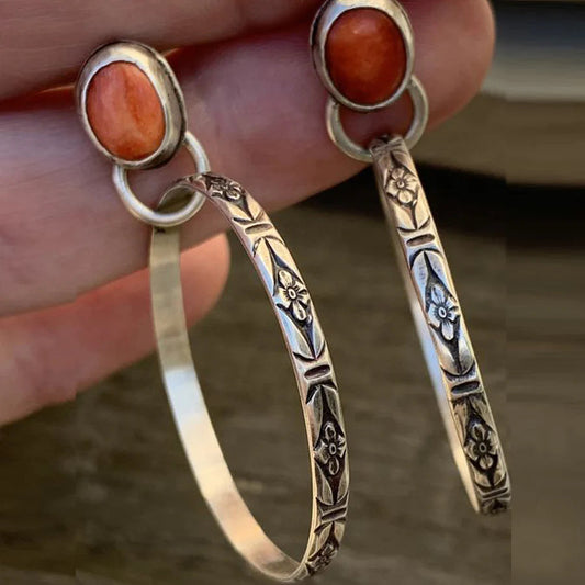 Seraphina™ | Vintage Boho Onyx Earrings