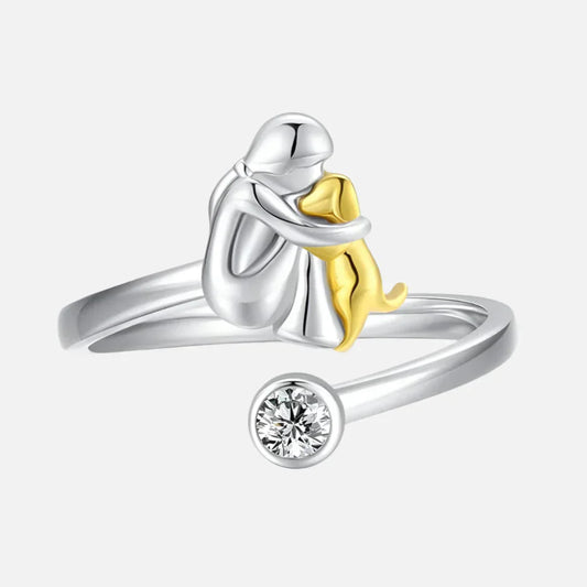 Hayley™ | Adjustable Sterling Silver Bond Ring