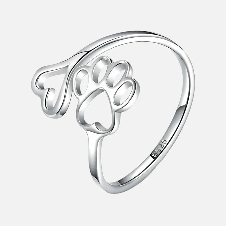 Calder™ | Adjustable Pfoten-Herz-Ring
